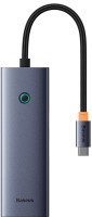 Купити кардридер / USB-хаб BASEUS UltraJoy Series 4-Port Hub Type-C за ціною від 964 грн.