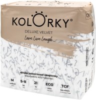 Купити підгузки Kolorky Deluxe Velvet M (/ 21 pcs) за ціною від 450 грн.