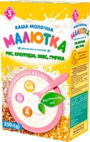 Купити дитяче харчування Maljutka Milk Porridge 5 250 за ціною від 73 грн.