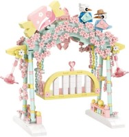 Купить конструктор LOZ Pink Convertible Flower Swing 1126: цена от 476 грн.