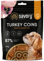 Купити корм для собак Savory Puppy Turkey Coins 100 g за ціною від 229 грн.