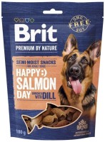 Купити корм для собак Brit Premium Snacks Salmon 180 g за ціною від 169 грн.