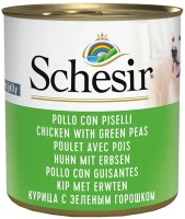 Купити корм для собак Schesir Adult Canned Chicken/Peas 285 g за ціною від 245 грн.