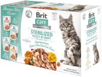 Купити корм для кішок Brit Care Sterilized Fillets in Gravy 12 pcs за ціною від 577 грн.