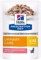 Купити корм для кішок Hills PD c/d Urinary Care Salmon 85 g за ціною від 66 грн.