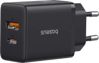 Купити зарядний пристрій BASEUS Cube Fast Charger C+U 20W за ціною від 349 грн.