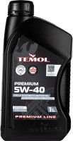 Купити моторне мастило Temol Premium 5W-40 1L за ціною від 268 грн.