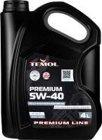 Купити моторне мастило Temol Premium 5W-40 4L за ціною від 1010 грн.