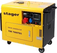 Купить електрогенератор Stager YDE7000TD3: цена от 74999 грн.