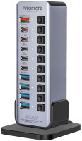 Купить кардридер / USB-хаб Promate GegaTower-60W: цена от 3078 грн.