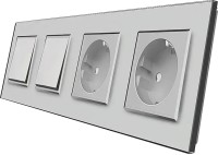 Купити розетка Livolo VL-C7K1/K1/FCTC16A/FCTC16A-8IP за ціною від 2038 грн.
