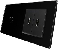 Купити розетка Livolo VL-C701/2USB-12 за ціною від 2632 грн.