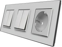 Купити розетка Livolo VL-C7K2/K2/FCTC16A-6IP за ціною від 1862 грн.