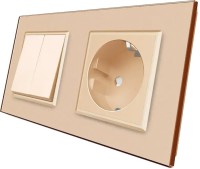 Купити розетка Livolo VL-C7C1EUK2-13 за ціною від 1214 грн.