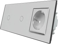 Купити розетка Livolo VL-C701Z/C701Z/C7C1EU-15 за ціною від 2418 грн.