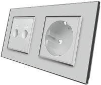 Купити розетка Livolo VL-C7FC2S/FCTC16A-4IP за ціною від 1626 грн.