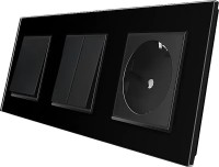 Купити розетка Livolo VL-C7K1/K2/FCTC16A-6BP за ціною від 1706 грн.