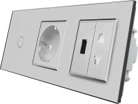 Купити розетка Livolo VL-C701SC1EU1USBC1A-15 за ціною від 2586 грн.