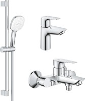 Купити набір змішувачів Grohe BauEdge New UA123365S1 за ціною від 8466 грн.