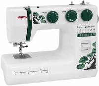 Купити швейна машина / оверлок Janome 25 Midori за ціною від 8050 грн.
