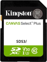 Купити карта пам'яті Kingston SD Canvas Select Plus Gen3 за ціною від 399 грн.