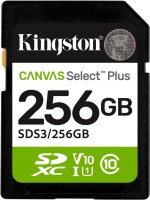 Купити карта пам'яті Kingston SD Canvas Select Plus Gen3 (256Gb) за ціною від 979 грн.
