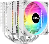 Купити система охолодження SAMA 6PDW120MM ARGB White за ціною від 2299 грн.