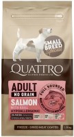 Купить корм для собак Quatro Adult Small Breed Salmon/Krill 1.5 kg: цена от 626 грн.
