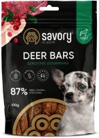 Купити корм для собак Savory Deer Bars 100 g за ціною від 183 грн.