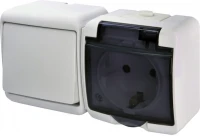Купить розетка ETI Hermetics VRHH-1sd: цена от 328 грн.