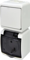 Купить розетка ETI Hermetics VRHP-1sd: цена от 328 грн.