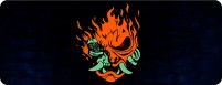 Купити килимок для мишки Voltronic Power Cyberpunk Fire Skull за ціною від 147 грн.