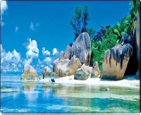 Купить коврик для мышки Voltronic Power Rocky Beach по цене от 47 грн.