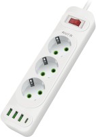 Купить мережевий фільтр / подовжувач Aura AUEMFP33PD2MW: цена от 549 грн.