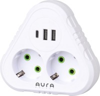 Купить мережевий фільтр / подовжувач Aura AUEMFP23PDW: цена от 439 грн.