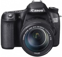 Купити фотоапарат Canon EOS 70D kit 18-55  за ціною від 37500 грн.
