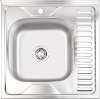 Купити кухонна мийка Brinex 6060 L BRIN6060LSAT06 за ціною від 1193 грн.