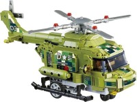 Купить конструктор Wise Block Military Helicopter EU389802: цена от 1259 грн.