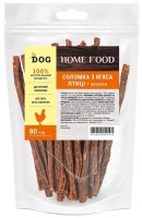 Купити корм для собак Home Food Straws Poultry/Carrots 80 g за ціною від 135 грн.