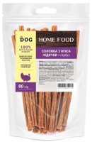 Купити корм для собак Home Food Straws Turkey/Pumpkin 80 g за ціною від 135 грн.