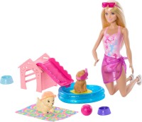 Купити лялька Barbie Puppy Pool Party JBF35 за ціною від 1499 грн.