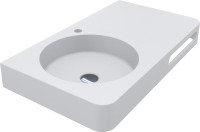 Купити умивальник Miraggio Loop Mirasoft 800 L 8813983 за ціною від 18735 грн.