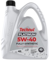 Купити моторне мастило Technol Platinum 5W-40 4L за ціною від 1236 грн.
