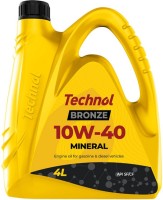Купити моторне мастило Technol Bronze 10W-40 4L за ціною від 673 грн.