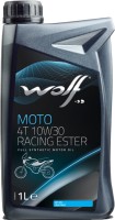 Купить моторне мастило WOLF Moto 4T 10W-30 Racing Ester 1L: цена от 454 грн.