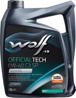 Купить моторне мастило WOLF Officialtech 0W-40 C3 SP 5L: цена от 2296 грн.