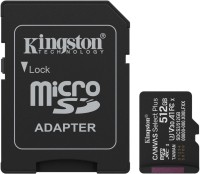 Купити карта пам'яті Kingston microSD Canvas Select Plus Gen3 (512Gb) за ціною від 1629 грн.