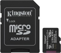 Купити карта пам'яті Kingston microSD Canvas Select Plus Gen3 (128Gb) за ціною від 428 грн.