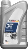 Купити моторне мастило AutoLive Diesel High 10W-40 1L за ціною від 234 грн.