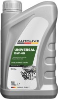 Купити моторне мастило AutoLive Universal 15W-40 1L за ціною від 214 грн.